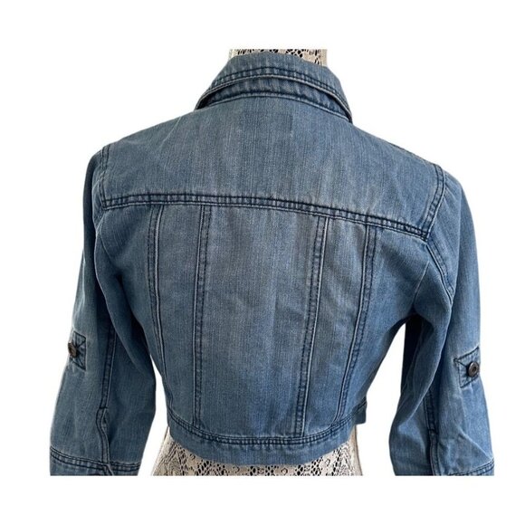Ci Sino Youth Denim Jean Jacket Size Small Sku 1500 - Picture 4 of 13